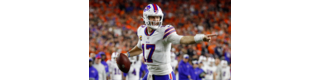 Elite QBs like Josh Allen get boosts in the 2026 guillotine league rankings.