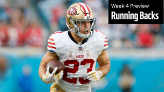 Week 4 Running Back Preview: Christian McCaffrey Reigns