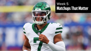 Week 5 Matchups That Matter: Fireworks From The Jets Offense?!