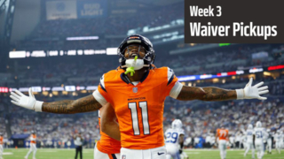 Check the Week 3 waiver wire pickups to help overcome key fantasy injuries
