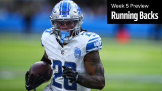 Week 5 Running Back Preview: Jahmyr Gibbs Leads The Way