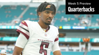 Our fantasy football preview of quarterbacks includes Jayden Daniels