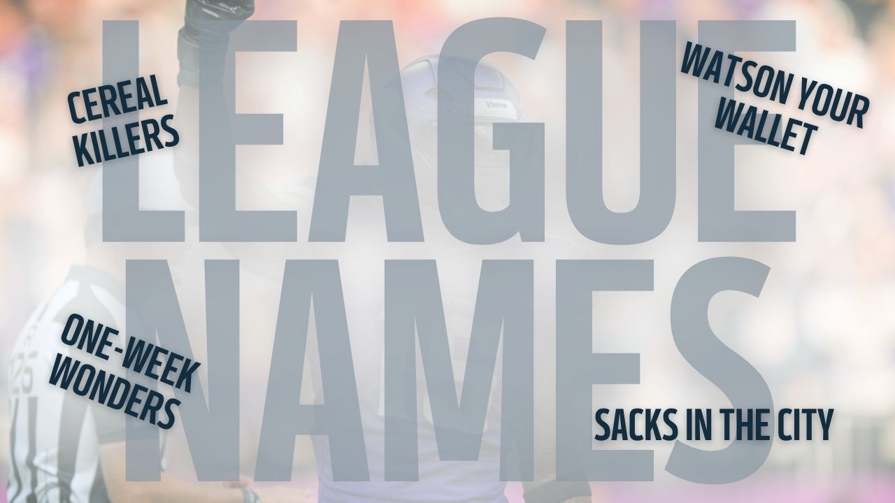 Fantasy Football League Names: Make Your League Stand Out
