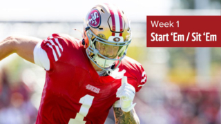 Fantasy Football Start Sit Week 1 (2025): Fast Start for Ricky Pearsall?