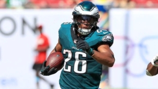 Week 8 Running Back Preview: Saquon Barkley continues to carry injury questions into his second game back.