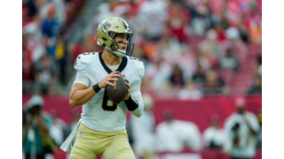 Tyler Shough made the list of dynasty risers and fallers