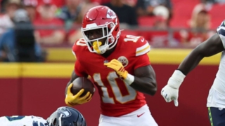 Chiefs RB Emmett Johnson looks like the Ken Walker handcuff. He's still widely available on the waiver wire, though.