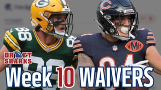 Video: Tight Ends Dominate Week 10 Waivers