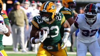 Emanuel Wilson’s opportunity spike and Sean Tucker’s rising usage highlight a Week 12 waiver wire loaded with late-season help for contending teams.