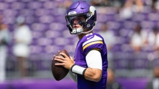 J.J. McCarthy made the list of dynasty risers and fallers