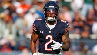 DJ Moore made the list of dynasty risers and fallers