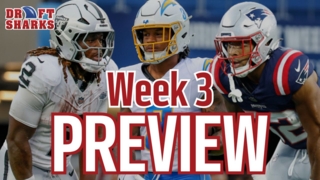 Video: Week 3 Presents Some Difficult Backfield Questions