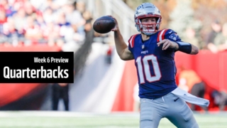 Drake Maye headlines the fantasy football preview for quarterbacks