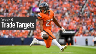 Denver Broncos RB J.K. Dobbins looks like a good sell candidate for fantasy football trades right now.