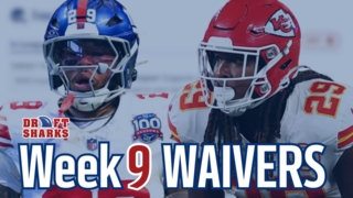 Video: Must-Add RBs and Sneaky Streamers for Week 9