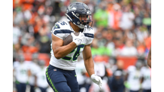 Zach Charbonnet is a RB to stash for the fantasy playoffs
